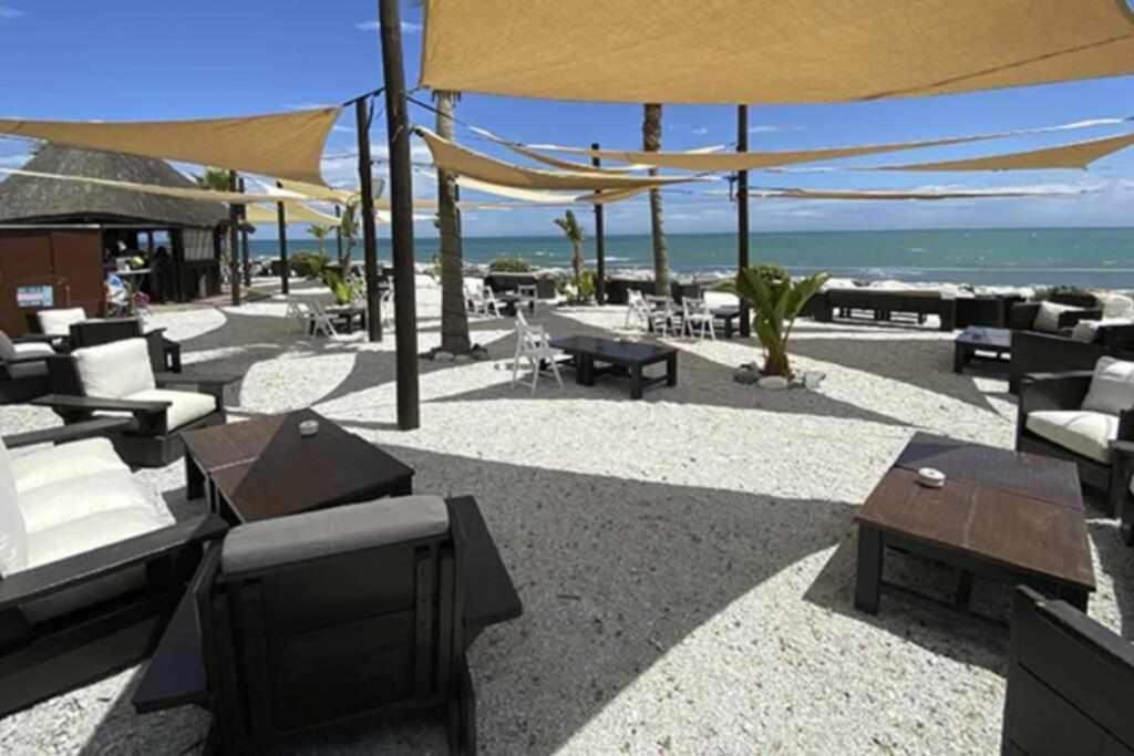 797 Holiday Rentals- Apartamento En Hotel Sunset Frente Al Mar Benalmadena Bagian luar foto